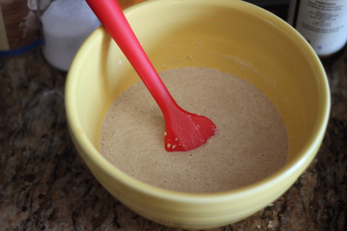 Wet Ingredients&nbsp;in a bowl.