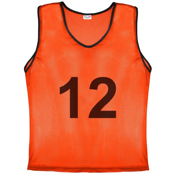 Murray Sporting Goods Nylon Mesh Scrimmage Practice Pinnies- Set of 12 - Image 8