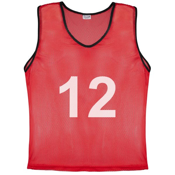 Murray Sporting Goods Nylon Mesh Scrimmage Practice Pinnies- Set of 12 - Image 9