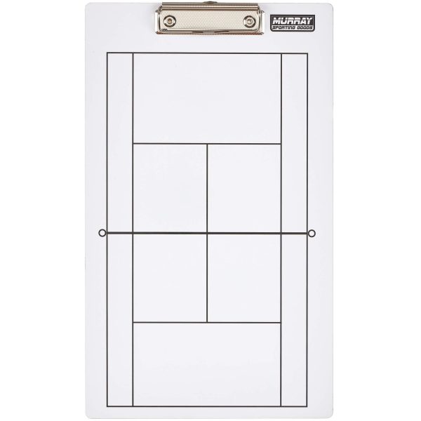 Murray Sporting Goods Dry Erase Tennis Coaches Clipboard - Image 2